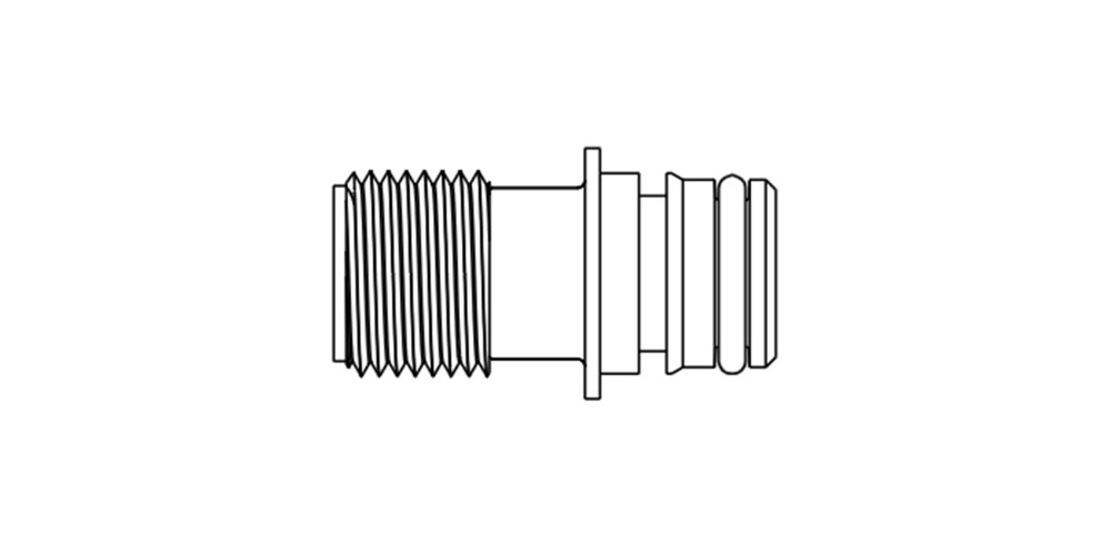 ITT Jabsco 1/2" Straight NPS 2-5GPM - 2/PKG