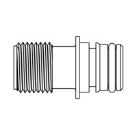 ITT Jabsco 1/2" Straight NPS 2-5GPM - 2/PKG