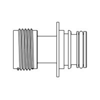 ITT Jabsco 3/4" Straight Garden Hose Thread 6GPM - 1/PKG