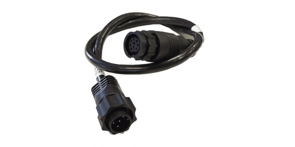 Lowrance 9-Pin Black Transducer to 7-Pin Blue Adapter