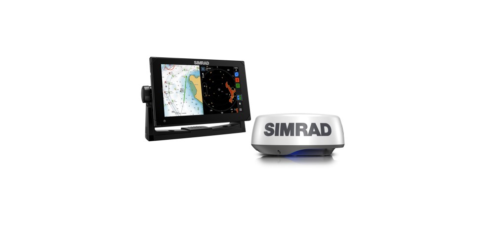 Simrad NSX 3009 Smart Chartplotter/Fishfinder w/ HALO20+ Radar