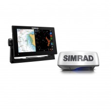 Simrad NSX 3009 Smart Chartplotter/Fishfinder w/ HALO20+ Radar