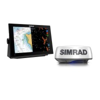 Simrad NSX 3012 Smart Chartplotter/Fishfinder w/ HALO20+ Radar