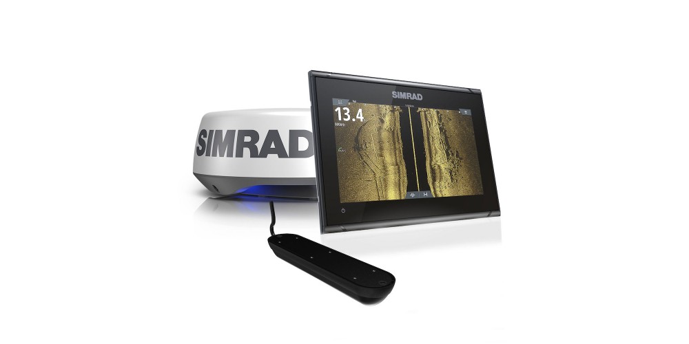 Simrad GO9 XSE with Active Imaging 3-in-1/C-Map Discover/HALO20+ Radar