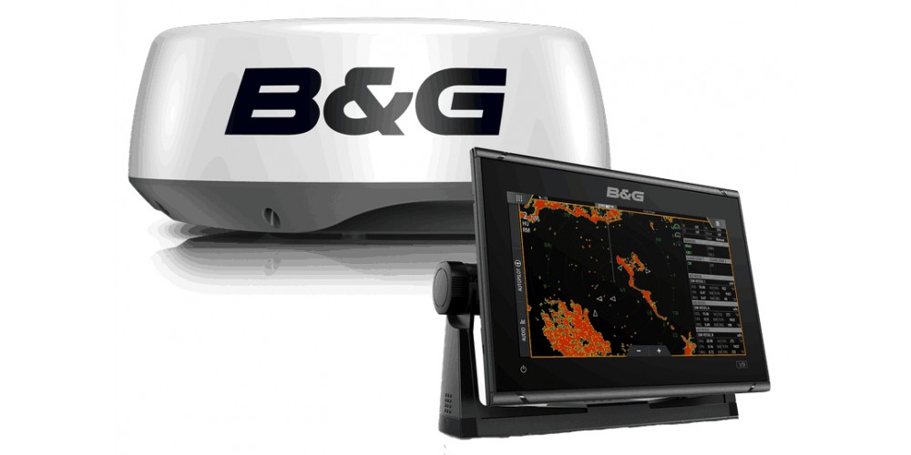 B&G Vulcan9 FS and HALO20 Radar Bundle - Global Base Map Chart