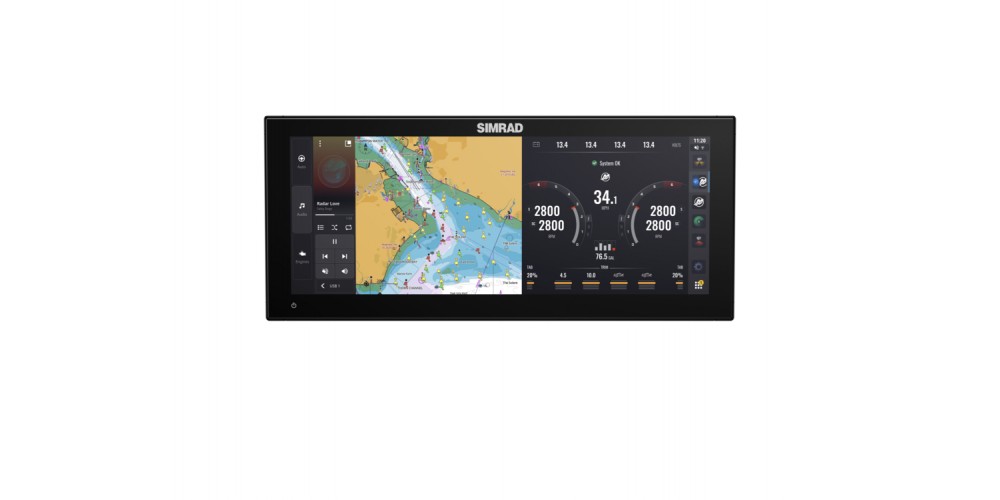 Simrad NSX 3015UW Smart Chartplotter/Fishfinder 15" Ultrawide HD Display - No Transducer