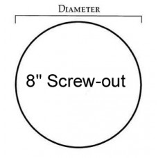 Beckson 8 Screw Deckplate Gasket Only