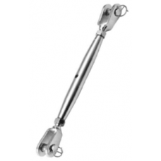 Bluewave Stainless Steel Turnbuckle Fork/Fk 7/16Th7/16 Pin