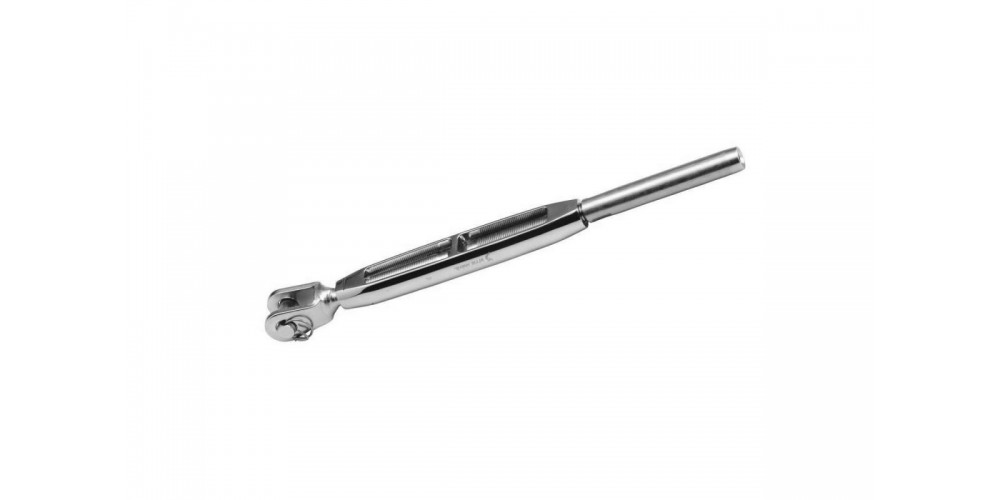 Bluewave Ss/Br Turnbucklee Fork/Term 1/2:1/4W