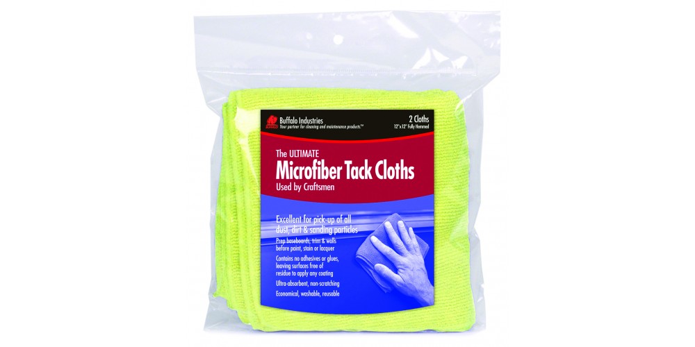 Buffalo Tack Cloth Microfiber 2/Pk