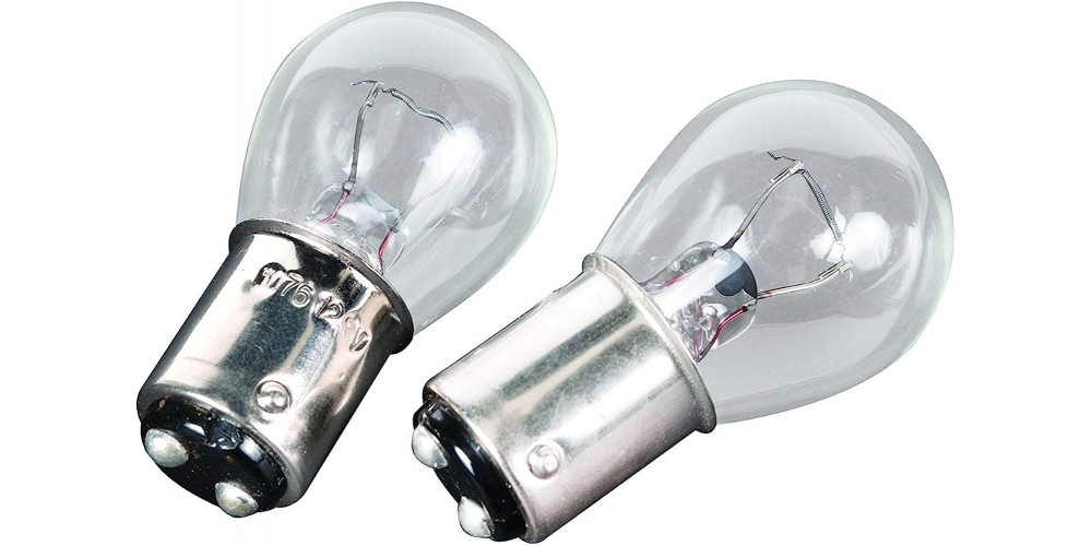 Camco Bulb Dc Bay 12V 21.6W #1076 2Pk