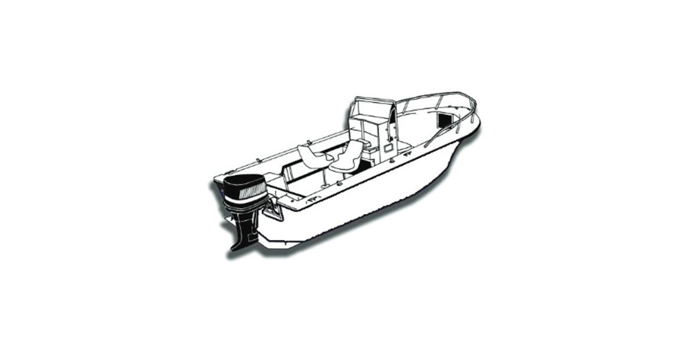 Carver Covers Center Console Fish Boat 20'6 X 102