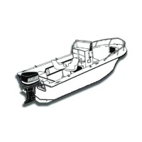 Carver Covers Center Console Fish Boat 17'6 X 92