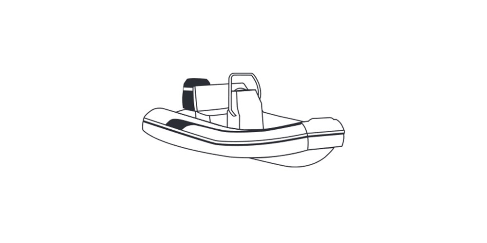 Carver Covers Blunt Nose Ctr Cons Inflatable Boat