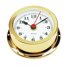 CLOCK,GOLD PLAT 70MM FACE ARU95D