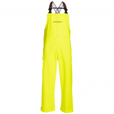 Grundens Neptune 509 Commercial Fishing Bib Pants Hi-Vis Yellow Size 3XL - 10075