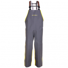 Grundens Hauler Bib Yellow/Gray Size 3XL - 10153