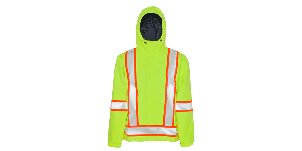Grundens CSA Full Share Jacket Reflective Yellow Size XL - 10349