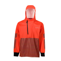 Grundens Neptune Pro Anorak Red Orange Size S - 10356