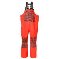 Grundens Neptune Pro Bib Red Orange Size S - 10357