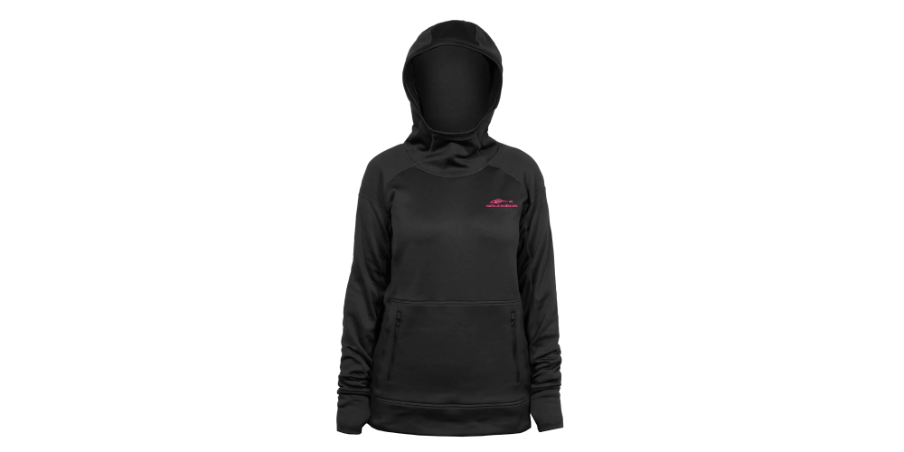 Grundens Womens Maris Hoodie Black Size S - 20035