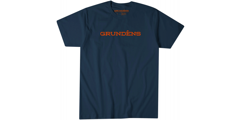 Grundens Wordmark T-Shirt Navy Size 3XL - 50182