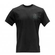 Grundens Socket SS T-Shirt Solid Black Size S - 50200