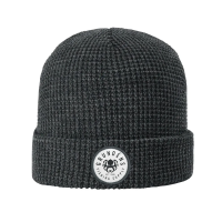 Grundens Kraken Waffle Beanie Heather Charcoal One Size - 50263