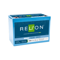 RELiON Deep Cycle Batteries - RB80 12V 80Ah Lithium Battery