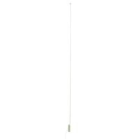 Seachoice 8 VHF Marine Whip Antenna White Nylon Plastic Ferrule-19710