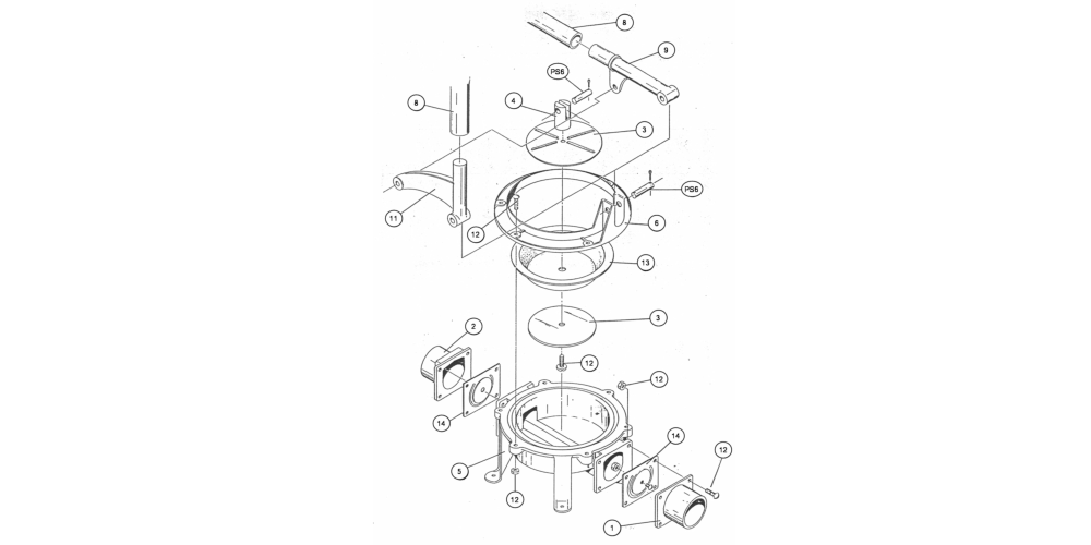 Bosworth Vertical Actuator W/Pins