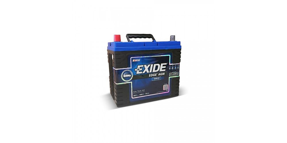 Exide Agm 12V Sealed Maint.Free