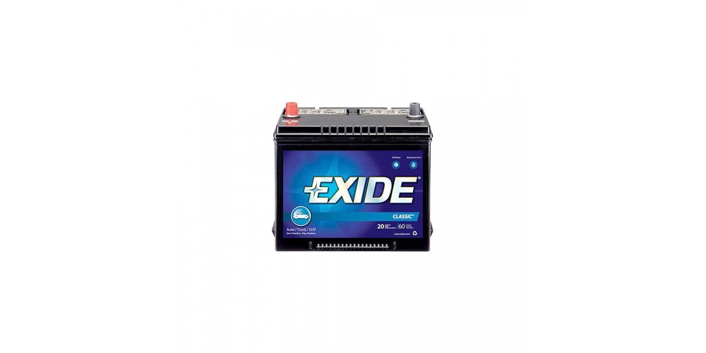 Exide 12V Conv.Flooded Battery