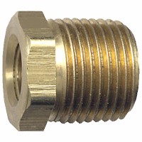 Fairview Reducer Hex Bushing 1/4-1/8 Brs