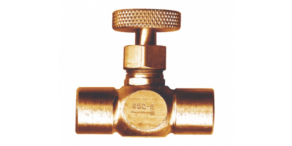 Fairview 1/4 Br Needle Valve