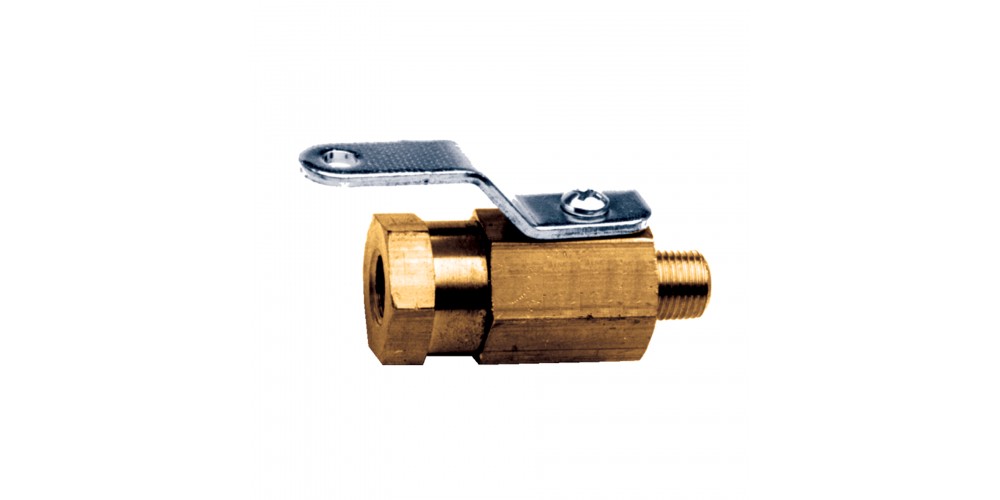 Fairview 1/4 Brass Ball Valve (Mini)