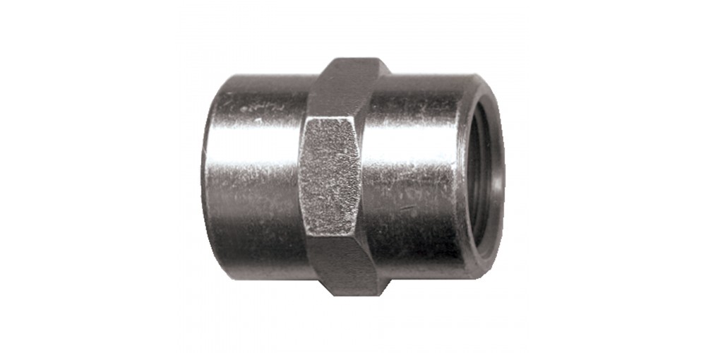 Fairview 1/4 Coupling S/S