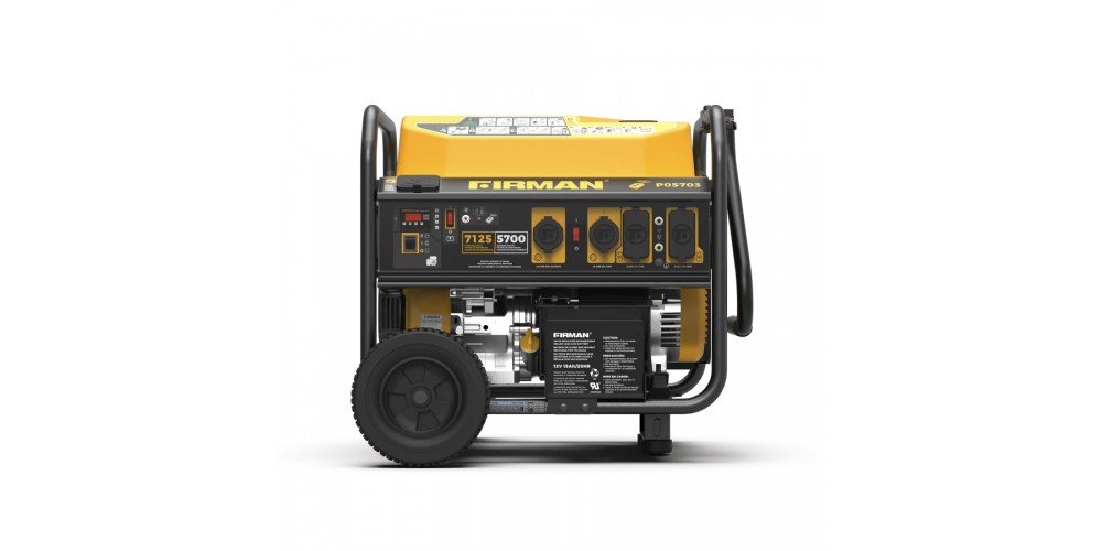 Firman Gas Portable Generator Performance Series 5700W - P05703