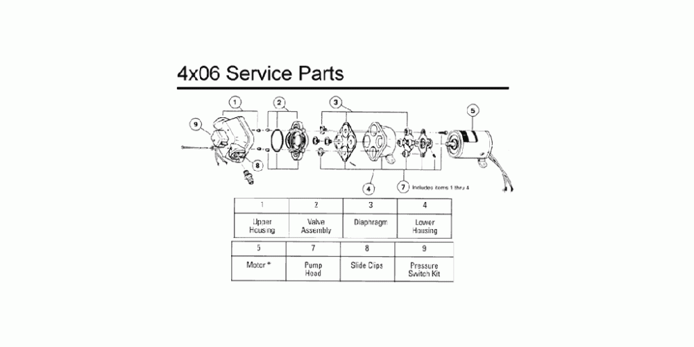 Flojet Lower Housing Assembly