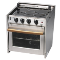 Force 10 Electric Stove - 3 Burner Gimballed