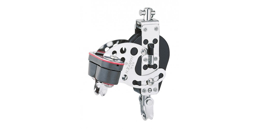 Harken 2.25 Little Hexa-Cat Base w-Adjustable Cam Cleat