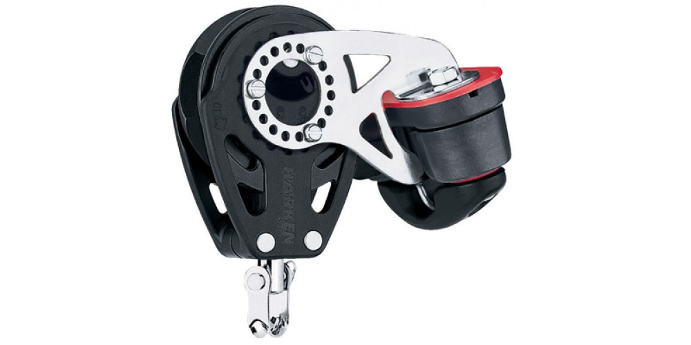 Harken 57mm Carbo Ratchet Block w-Cam Cleat