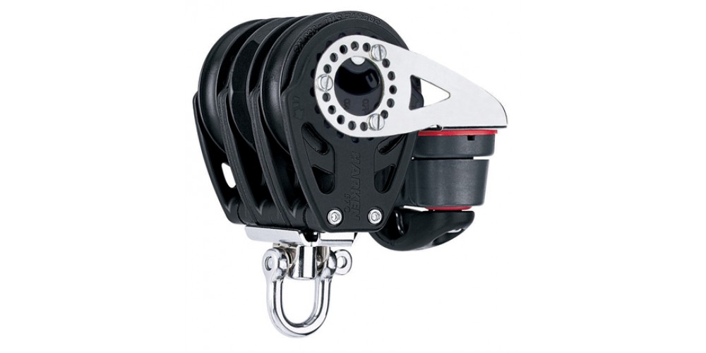 Harken 57mm Triple Carbo Ratchet w-Cam Cleat