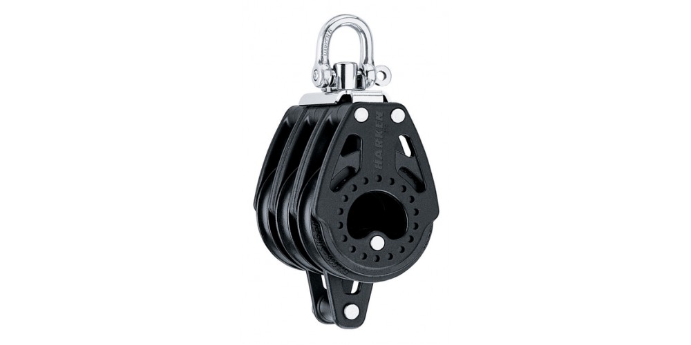 Harken 57mm Triple Carbo Block With Becket