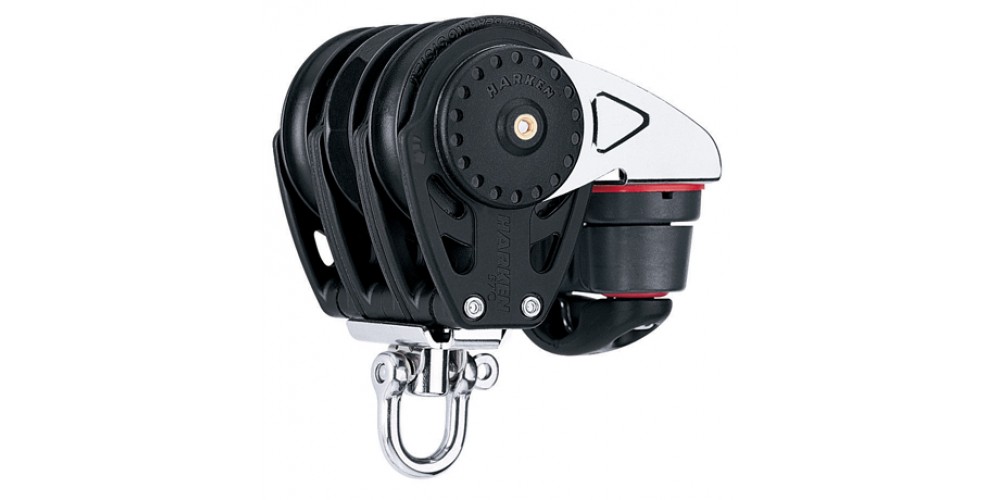 Harken 57mm Triple Carbo Ratchamatic w-Cam Cleat