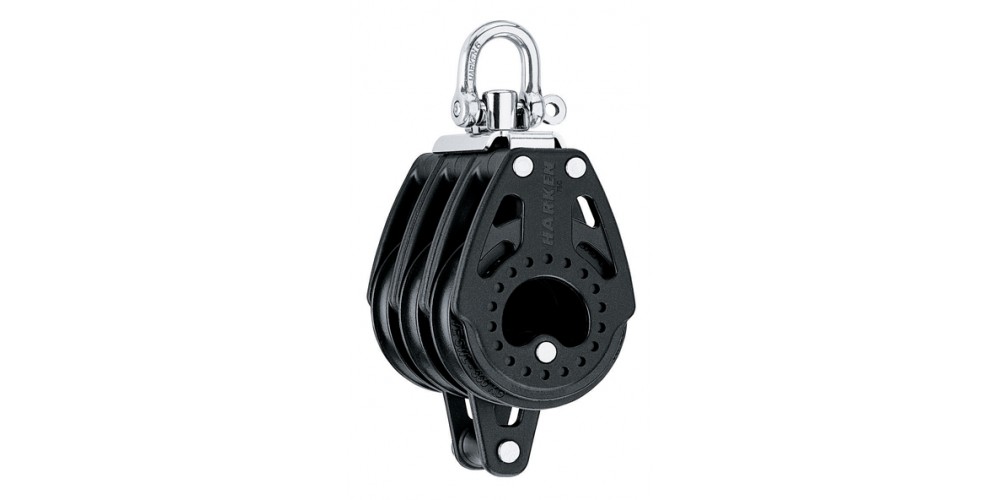 Harken 75mm Triple Carbo Block With Becket