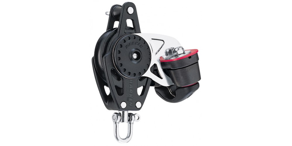 Harken 75mm Carbo Block w-Cam & Becket