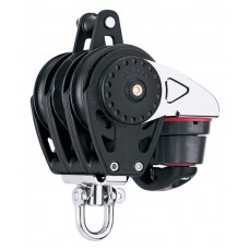 Harken 75mm Triple Carbo Ratchamatic Block w-Cam & Becket