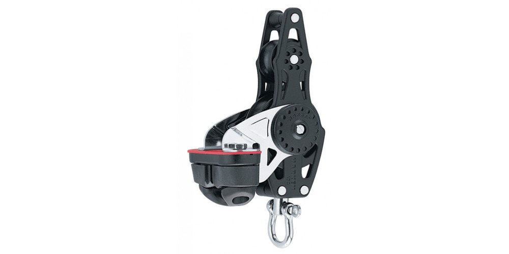 Harken 75mm Carbo Fiddle With Becket and 150 Cam