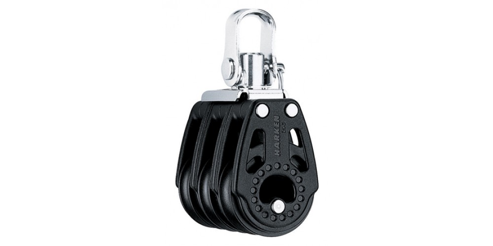 Harken 29mm Triple Swivel Carbo Swivel Block